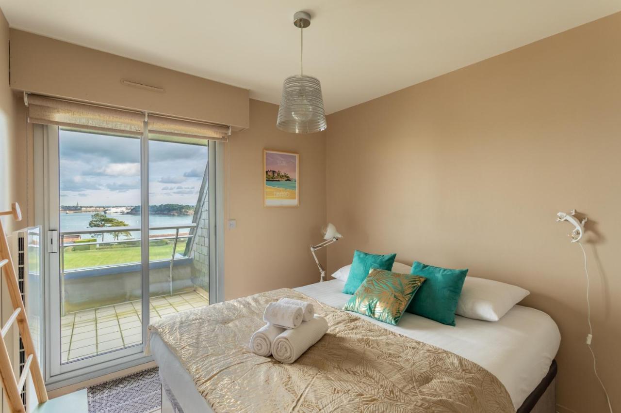 Heol - Appartement 2 Chambres - Vue Mer Et Parking Dinard Kültér fotó